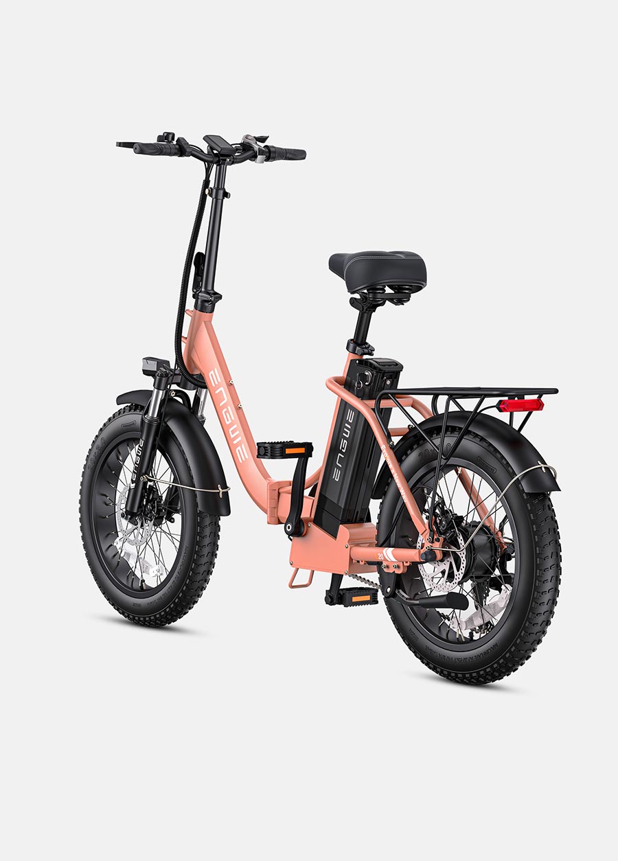Engwe argentina bicicleta L20 roja