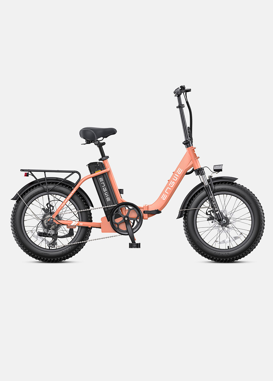 Engwe argentina bicicleta L20 roja