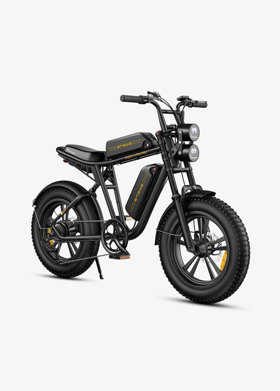 Engwe argentina bicicleta M20 negro bateria doble