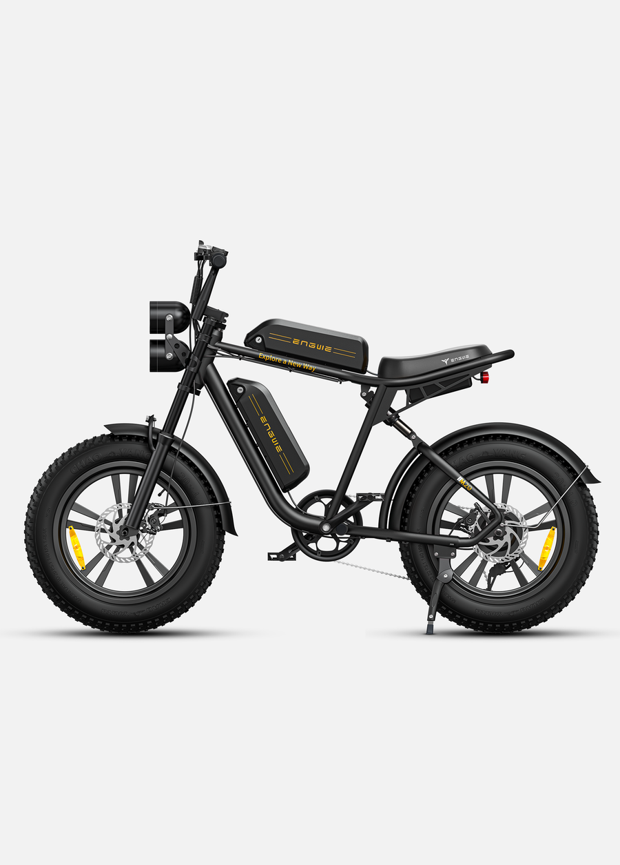 Engwe argentina bicicleta M20 negro bateria doble
