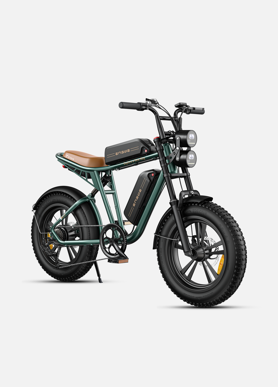 Engwe argentina bicicleta M20 verde bateria doble