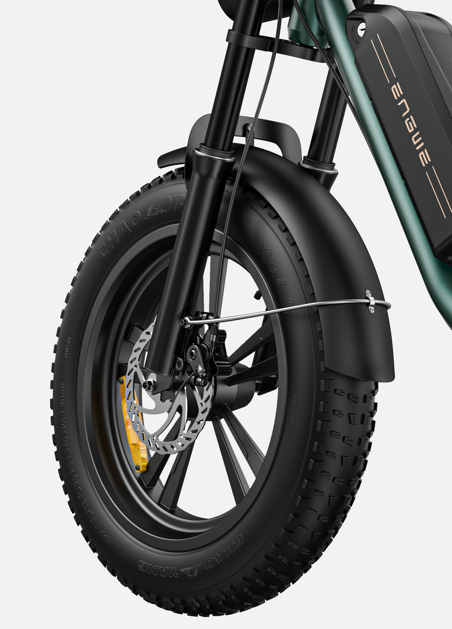 Engwe argentina bicicleta M20 verde bateria doble