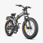 Engwe argentina bicicleta X26 gris