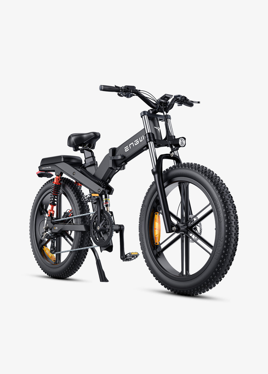 Engwe argentina bicicleta X26 negro